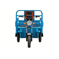 Электрический трехколесный грузовой трицикл Greennovo ETR-B015 с аккумуляторным питанием, мощностью 1200 Вт, с кабиной для перевозки грузов, трехколесный погрузчик грузов.