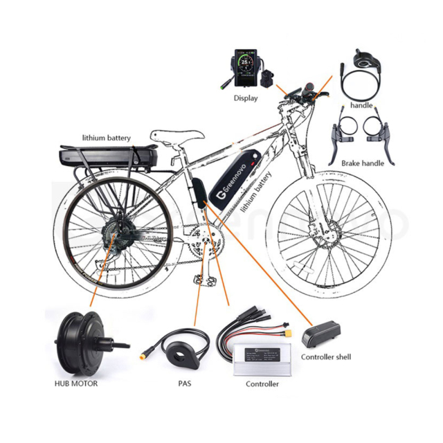 Комплект двигателя для электровелосипеда