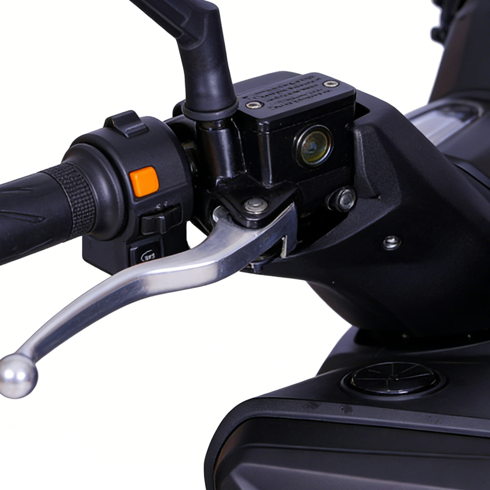 Moto électrique Greennovo EMC-H004 à deux roues avec phares à LED, feux de jour et haute visibilité