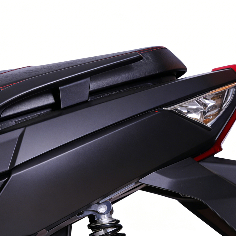 Moto électrique Greennovo EMC-H004 à deux roues avec phares à LED, feux de jour et haute visibilité