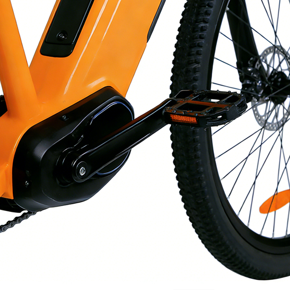 Bicicleta eléctrica Greennovo ERN-B001 con motor de 500 W de montaje mediano.
