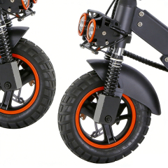 Электросамокат Greennovo ESC-T005 с сиденьем, высокоскоростной двигатель мощностью 500 Вт, электросамокат для взрослых.