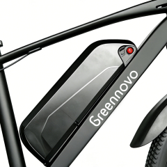 Электрический горный велосипед Greennovo EMT-B002 с большим запасом хода 90 км.