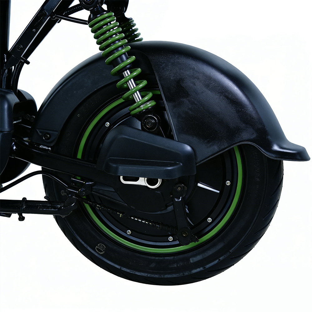 Greennovo ETW-F004 Bicicleta eléctrica de dos ruedas 450W con pedales, scooter eléctrico/motocicleta eléctrica