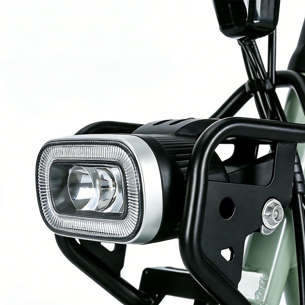 Motocyclette électrique Greennovo ETW-F007 à deux roues, scooter électrique au design élégant