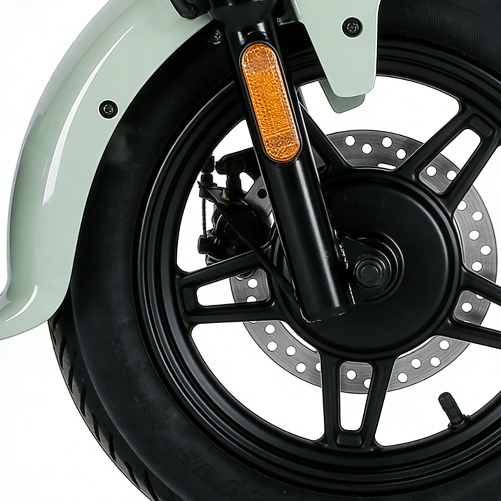 Motocyclette électrique Greennovo ETW-F007 à deux roues, scooter électrique au design élégant