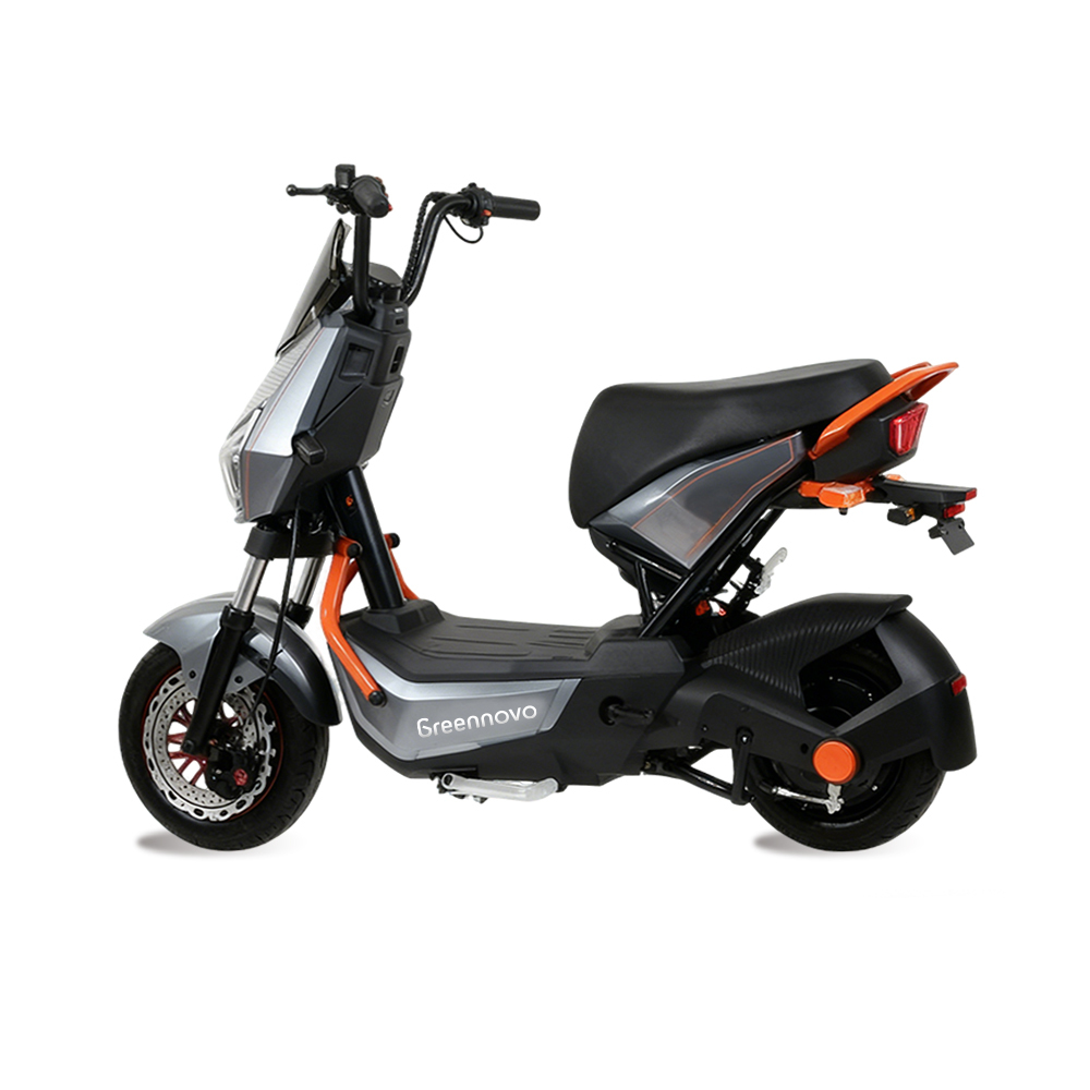 Greennovo ETW-F008, ciclomotor eléctrico de dos ruedas, motocicleta eléctrica para adultos, scooter eléctrico de 500 W con freno de disco, motocicleta eléctrica, bicicleta
