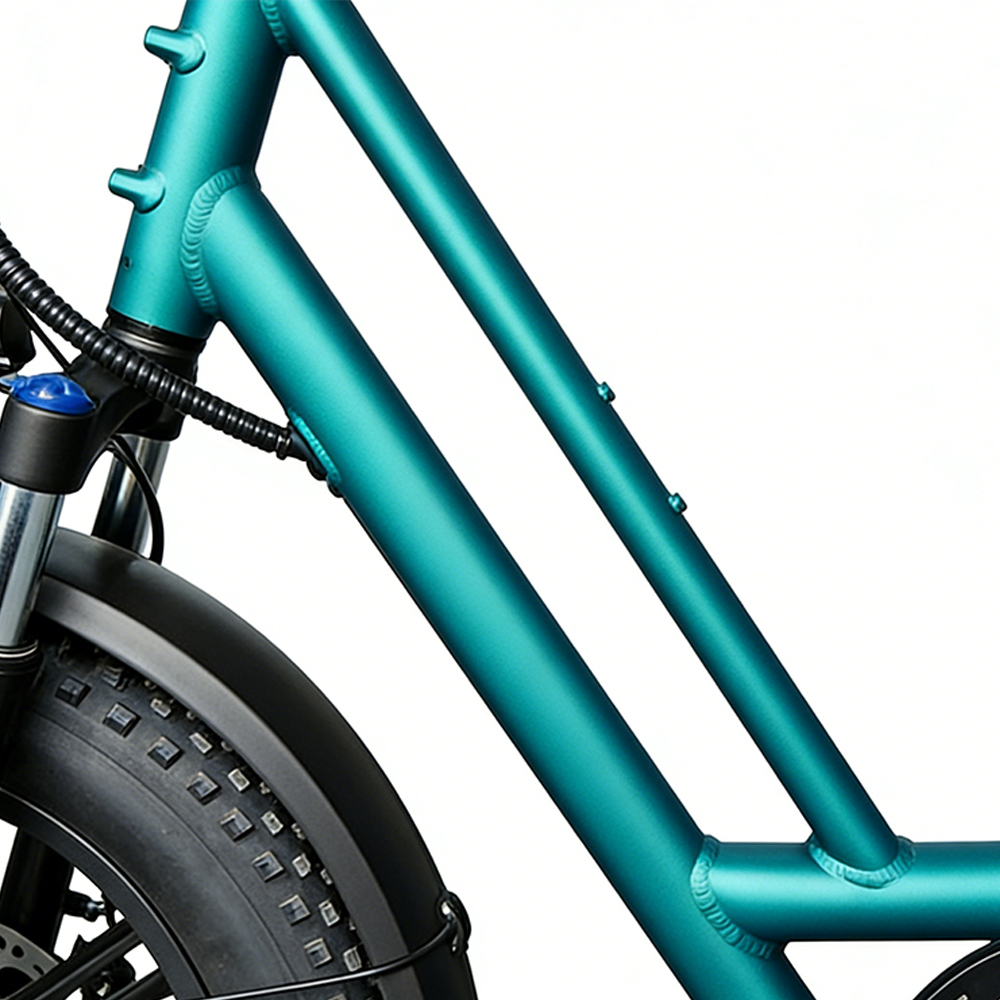 Greennovo ERD-B001 Bicicleta eléctrica plegable de ruedas anchas para desplazamientos urbanos, con una autonomía de 80 km.