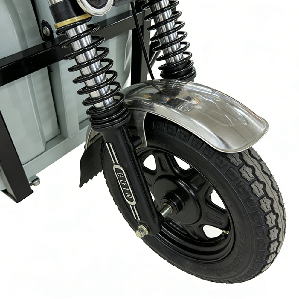 Greennovo ETR-B004, patinete eléctrico de tres ruedas sostenible para pasajeros, triciclo eléctrico.