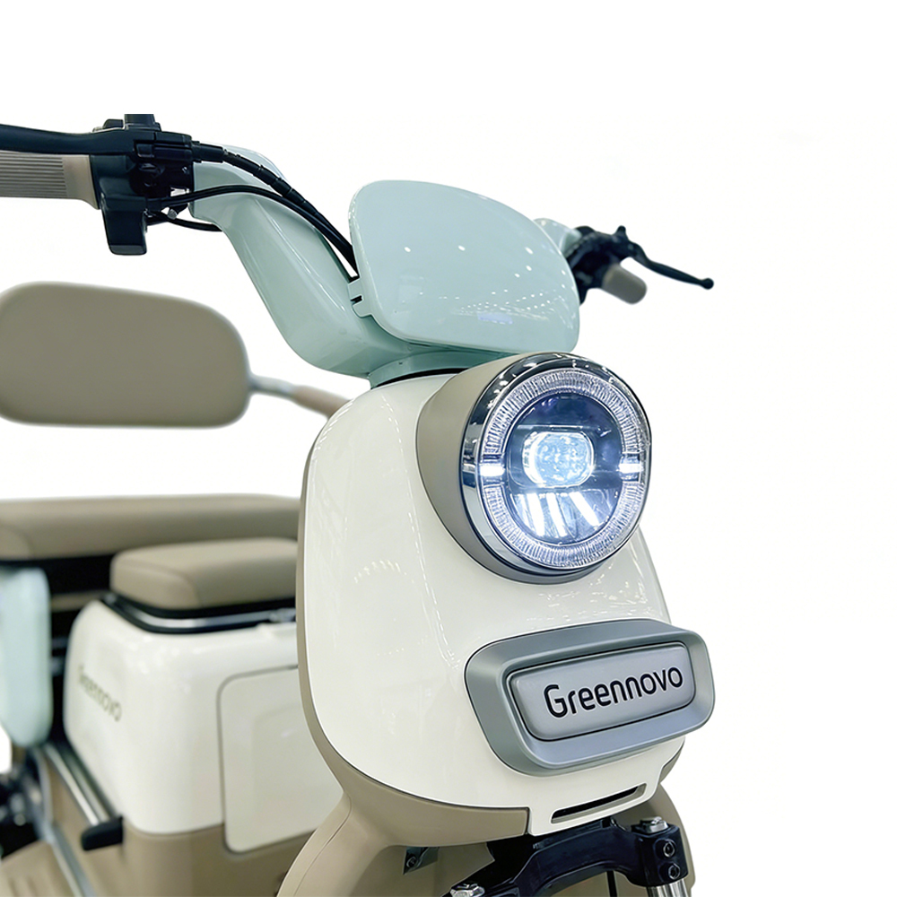 Greennovo ETR-B007 Tricycle électrique à 3 roues, moto électrique, vélo électrique, tricycle électrique de loisirs pour adultes