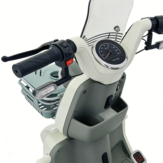 Greennovo — экологичный трехколесный электроскутер, пассажирский электромобиль, электротрицикл.