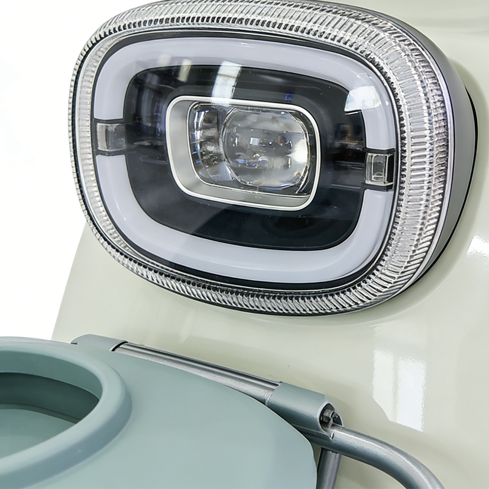 Greennovo Scooter eléctrico de tres ruedas sostenible, vehículo eléctrico de pasajeros, triciclo eléctrico