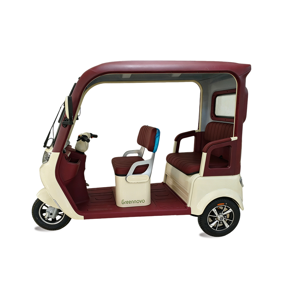 Vélo électrique adulte Greennovo ETR-B014, pousse-pousse électrique, tricycle, taxi, moto à 3 roues : sûr et pratique