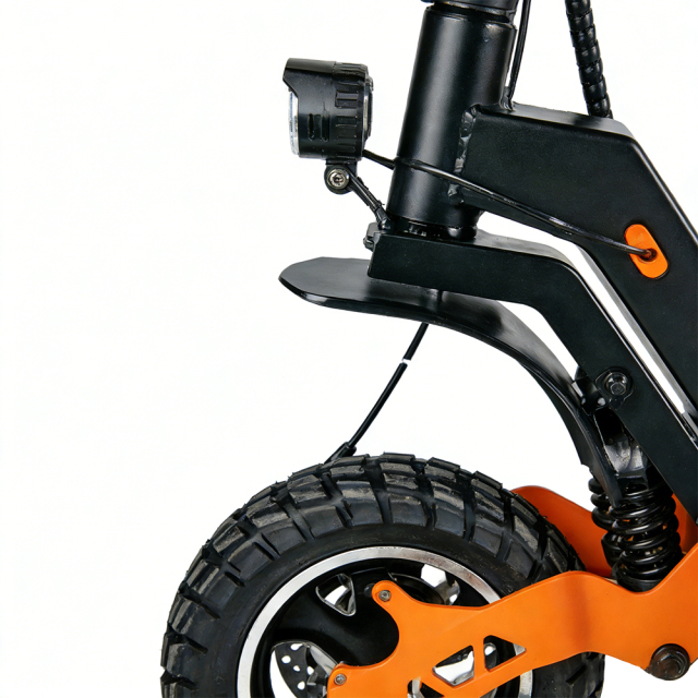 Trottinette électrique Greennovo ESC-T001 : nouveau design avec freins avant et arrière, vitesse élevée de 40 km/h, pneus tout-terrain de 10 pouces.