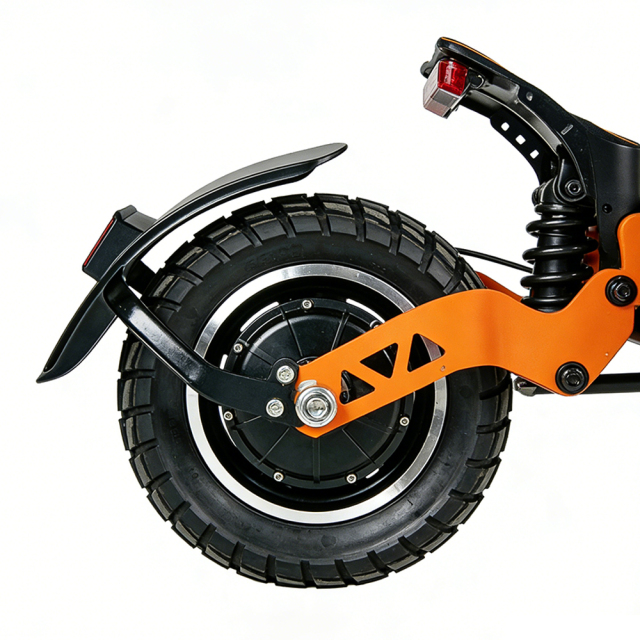 Trottinette électrique Greennovo ESC-T001 : nouveau design avec freins avant et arrière, vitesse élevée de 40 km/h, pneus tout-terrain de 10 pouces.