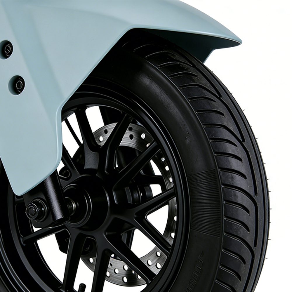 Motocicleta eléctrica de dos ruedas Greennovo EMC-H006, velocidad máxima de 60 km/h.
