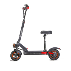 Электросамокат Greennovo ESC-T005 с рамой из алюминиевого сплава, передними и задними тормозами, большим запасом хода и высокой скоростью 40 км/ч. Подходит для поездок на работу.