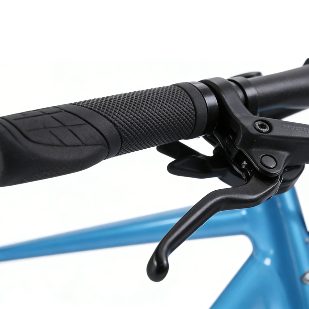 Bicicleta eléctrica urbana Greennovo ECT-F002: libertad de elección para desplazamientos urbanos. Aluminio de alto rendimiento, soporte para freno de disco, geometría de bicicleta eléctrica.