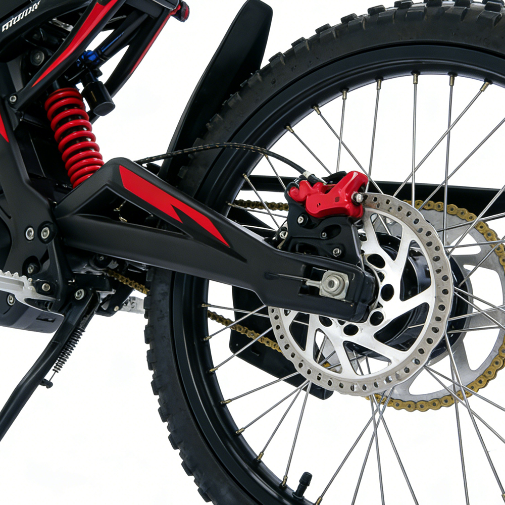 Greennovo Electric-Motorcycle EMT-F002 3000W Fat Tire 80km/h, 100km Electric dirt bike Mountain bike for adults 