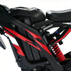 Greennovo Electric-Motorcycle EMT-F002 3000W Fat Tire 80km/h, 100km Electric dirt bike Mountain bike for adults 