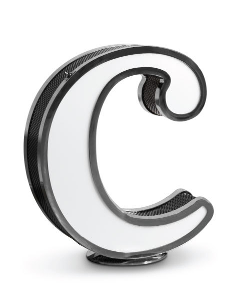 LETTER C GRAPHIC台灯