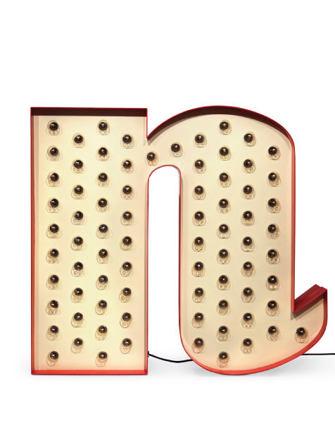 LETTER N GRAPHIC台灯