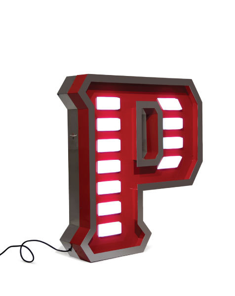 LETTER P GRAPHIC台灯