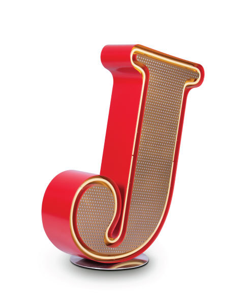 LETTER J GRAPHIC台灯