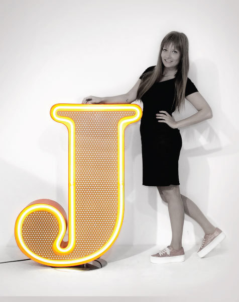 LETTER J GRAPHIC台灯
