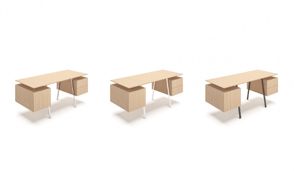 Homework Wood Top办公桌