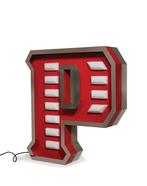 LETTER P GRAPHIC台灯