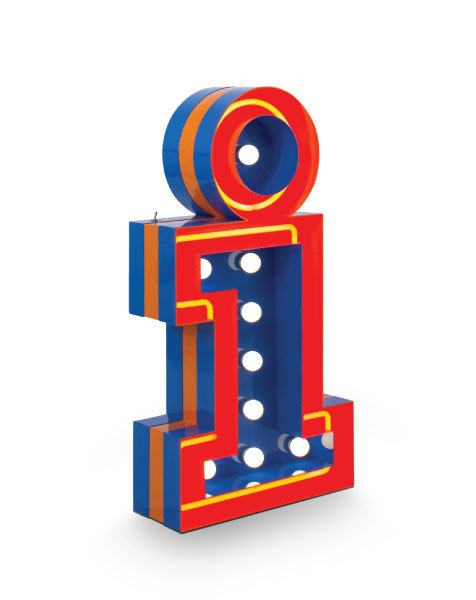 LETTER I GRAPHIC台灯