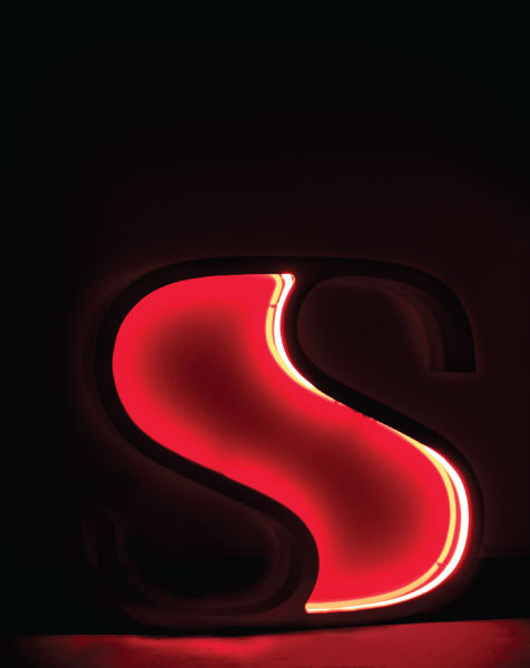 LETTER S GRAPHIC台灯