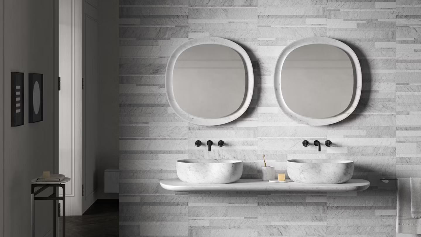Anima Wall-mounted shelf with basin洗手盆