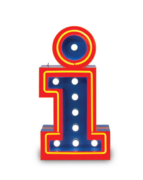 LETTER I GRAPHIC台灯
