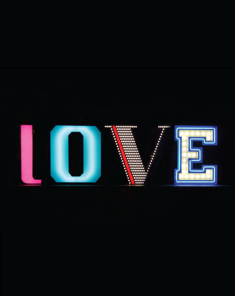 LETTER V GRAPHIC台灯