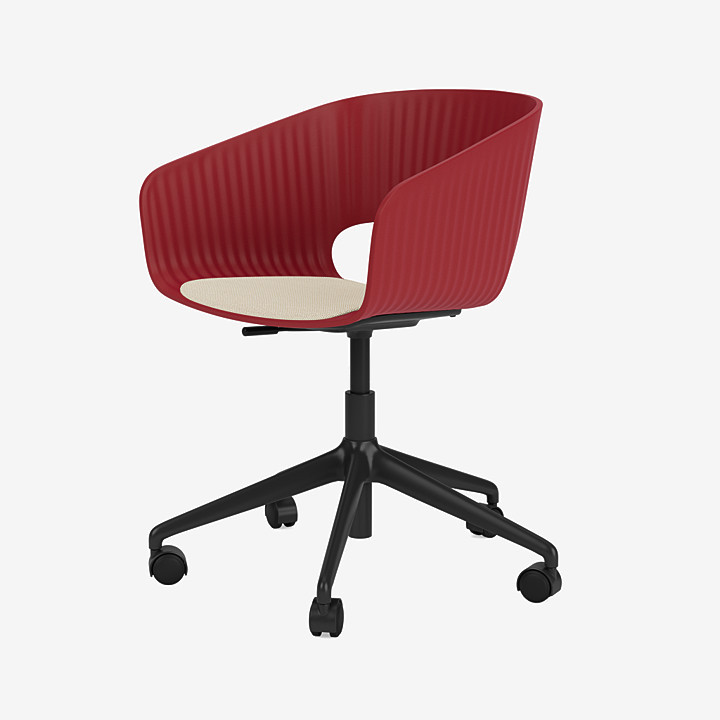 Marée 406 Swivel office chair on castors旋转办公椅