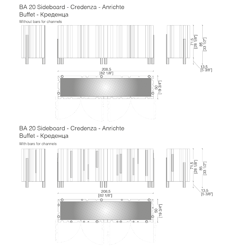 Bamboo Lounge餐边柜