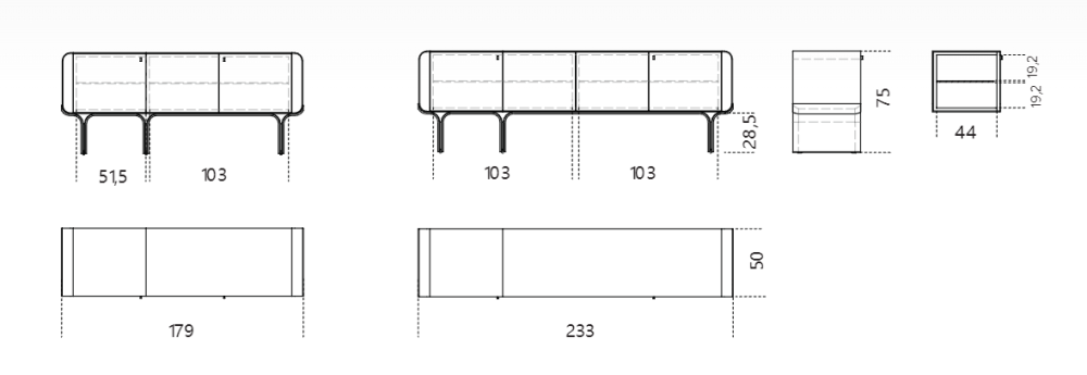 Stami Sideboard餐边柜