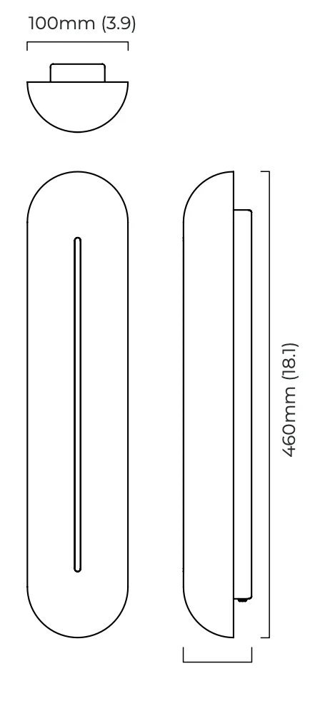 HEPWORTH WALL LIGHT IP44壁灯