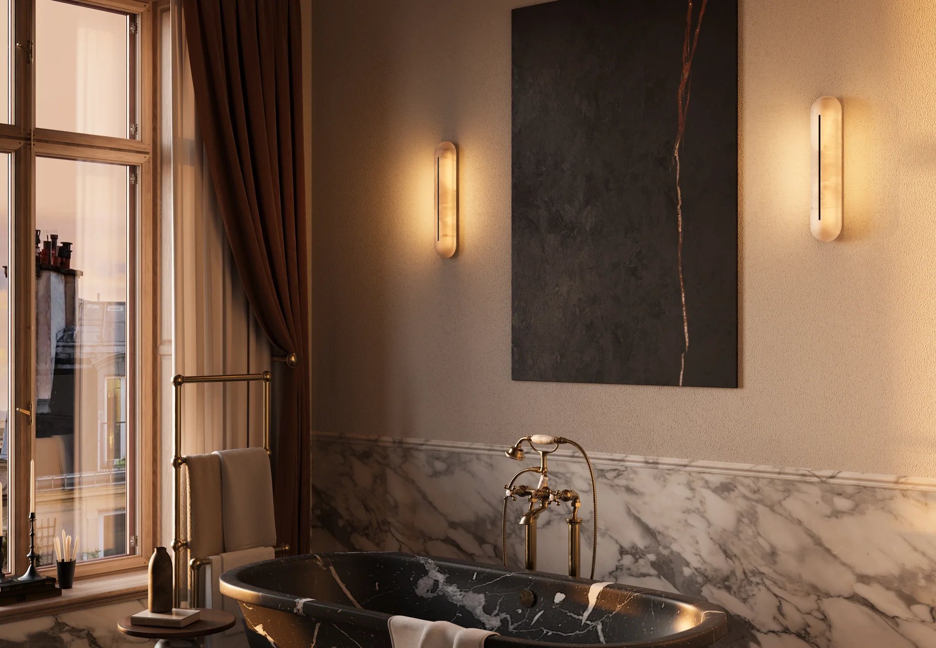 HEPWORTH WALL LIGHT IP44壁灯