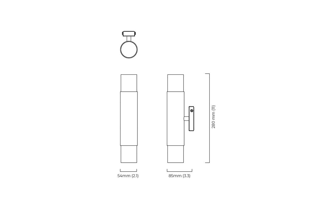 ROMA WALL TALL IP44壁灯
