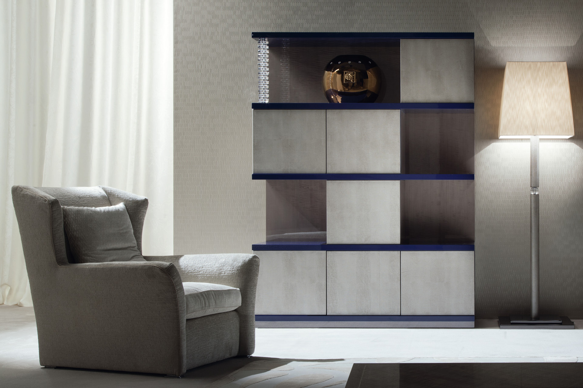 Alchemy 3 sections bookcase书柜