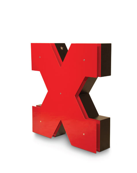 LETTER X GRAPHIC台灯