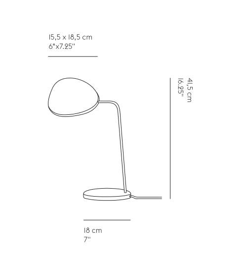 LEAF TABLE LAMP台灯
