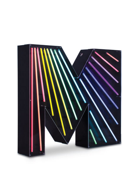 LETTER M GRAPHIC台灯
