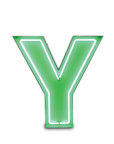 LETTER Y GRAPHIC台灯