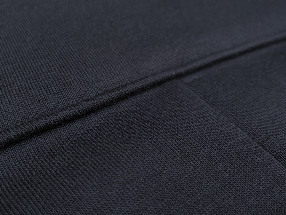 Men's Black Polyester Straight-Leg Sweatpants - Elastic Waist Casual Lounge Pants
