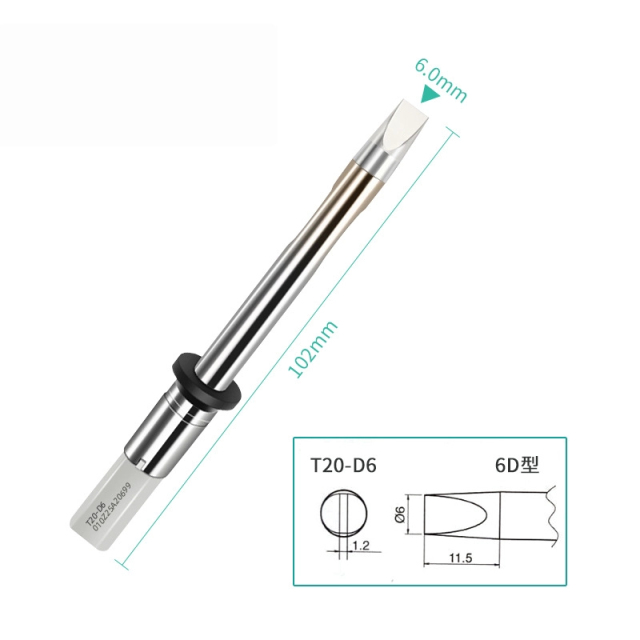 Long-Lasting T20 series Soldering Iron Tip for Hakko soldering tool