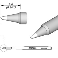 Universal C210 series soldering iron tips for JBC soldering station